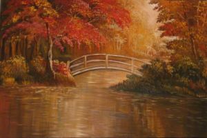 Voir le détail de cette oeuvre: Un pont en automne